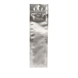 Gripzakken Zilver 6,5x23cm Gemetalliseerd (100 stuks) [HZBB1MS]