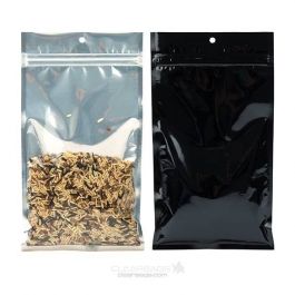 Gripzakken Transparant/zwart 12,7x20,8cm (100 stuks) [HZBB6CB]