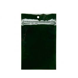 Gripzakken Groen 9,2x12,7cm Gemetalliseerd (100 stuks) [HZBB4HG]
