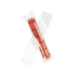 Headerbags 8,9x39,4cm Hersluitbaar en Kristalhelder (100 stuks) [HB315]