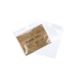 Headerbags 17,3x12,7cm Hersluitbaar en Kristalhelder (100 stuks) [HB56]