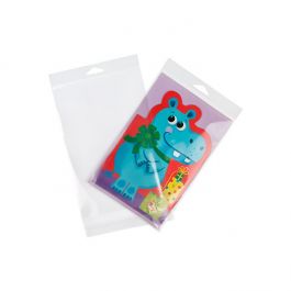 Headerbags 15,1x22,2cm Hersluitbaar en Kristalhelder (100 stuks) [HB59]