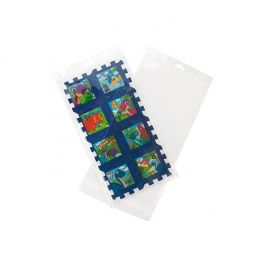 Sachet à trou de suspension refermable à transparence cristalline 18.1x32.7cm (100 pièces) [HB712]