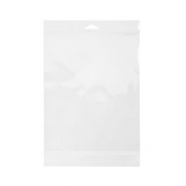 Headerbags 18,9x23,5cm Hersluitbaar en Kristalhelder (100 stuks) [HB79]