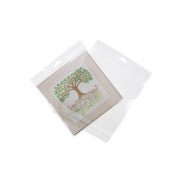 Headerbags 17,8x17,8cm Hersluitbaar en Kristalhelder (100 stuks) [HB7X7E]