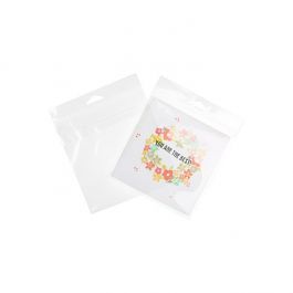 Headerbags 15,2x15,2cm Mogelijk om van bovenzijde te vullen (100 stuks) [HBT6X6]