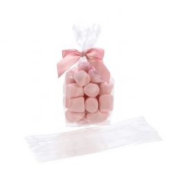 Sac à soufflet très résistant à transparence cristalline 8.9x5.7x24.8cm (100 pièces) [HDGB10]
