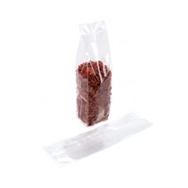 Sac à soufflet très résistant à transparence cristalline 6.4x5.1x24.8cm (100 pièces) [HDGB7]