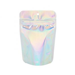 Stazakken Iridescent/Holographic 10,2x6x15,2cm Met Ophanggat (25 Stuks) [ZBGH2]