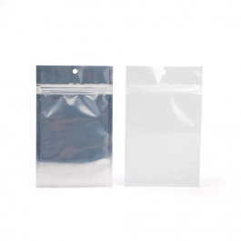 Gripzakken Transparant/Wit 10x16,5cm (100 stuks) [HZBB5CW]