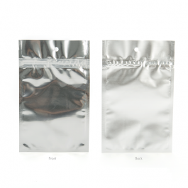 Gripzakken Transparant/Zilver 9x12,5cm (100 stuks) [HZBB4S]