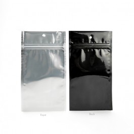 Gripzakken Transparant/Zwart 9x12,5cm (100 stuks) [HZBB4CB]