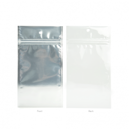 Gripzakken Transparant/Wit 12,5x21cm (100 stuks) [HZBB6CW]
