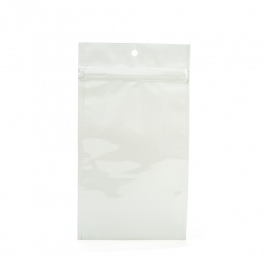 Gripzakken Wit 9x12,5cm Gemetalliseerd (100 stuks) [HZBB4MW]
