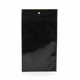Gripzakken Zwart 15,5x23,5cm Gemetalliseerd (100 stuks) [HZBB7MB]