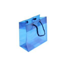 Geschenktassen 16x7,6x16cm met Draagkoorden (10 stuks) [G66BL1]