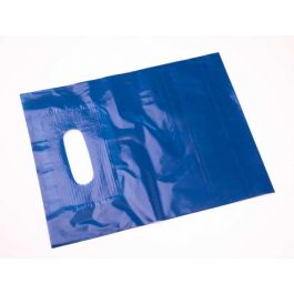 Sac de course Bleu 30.5 x 38.1cm (50 Pièces) [H1215BL4]