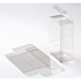 Plastiek Doosjes 6,7x3,8x11cm Kristalhelder (25 stuks) [FB126]