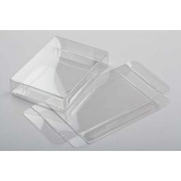 Plastiek Doosjes 7x2,5x9,5cm Kristalhelder (25 stuks) [FB93]