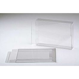 Plastiek Doosjes 13,7x3,8x18,7cm Kristalhelder met Autolock Bodem (25 stuks) [PLB72]