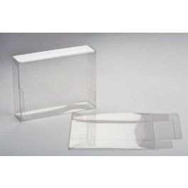 Boîtier cadeau à transparence cristalline avec fond pop up  11.4 x 3.8 x 14.9cm  (25 Pièces)  [PLB74]