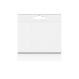 Sachet à trou de suspension refermable à transparence cristalline. Fermeture sécurisée 31.1x30.8cm (100 pièces) [HB1212PC]
