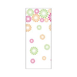 Bedrukte Zakken Bloemetjes 8,9x5,1x19,1cm met zijvouw (100 stuks) [G3BD]