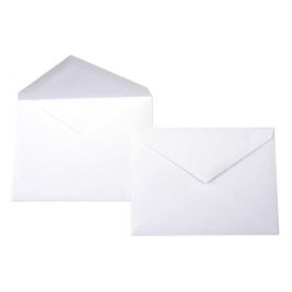 Enveloppen Wit 16,5x12,1cm Premium Opaak (50 stuks) [E110]