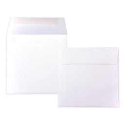 Enveloppen Wit 16,5x16,5cm Premium Opaak (50 stuks) [E170]