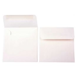 Enveloppen Naturel 12,7x12,7cm Premium Opaak (50 stuks) [E181]