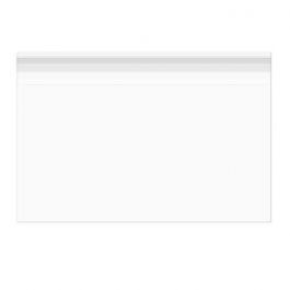 Sachet plastique plat grand format 105,3x69,2cm Refermable par Rabat Adhésif (100 pièces) [B4127]