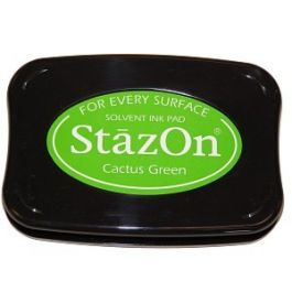 Tampon encreur vert cactus StazOn [SZ52]