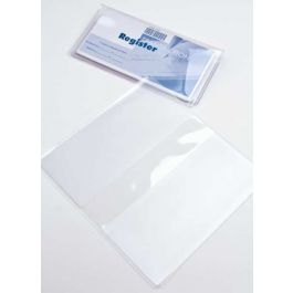 Porte-chéquier transparent 15.9 x 17.1cm  (10 Pièces)  [VINCHK]