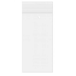 Gripzakken met Luchtgat 5x20,5cm Kristalhelder PP 50 micron (100 stuks) [ZC28V]