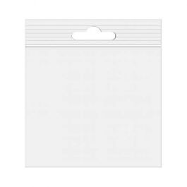 Gripzakken met Euroloch 12,5x12,5 Kristalhelder PP 50 Micron (100 stuks) [ZE55]