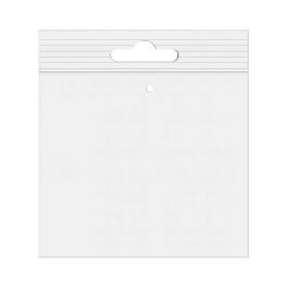 Gripzakken met Euroloch en Luchtgat 12,5x12,5cm Kristalhelder PP 50 Micron (100 stuks) [ZE55V]