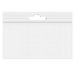 Gripzakken met Euroloch 15x10 Kristalhelder PP 50 Micron (100 stuks) [ZE64]