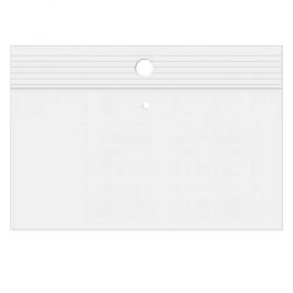 Gripzakken met Ophanggat en Luchtgat 7,5x5cm Kristalhelder PP 50 Micron (100 stuks) [ZR32V]