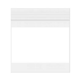 Gripzakken met Schrijfvlak 5x5cm Kristalhelder PP 50 micron (100 stuks) [ZWC22]