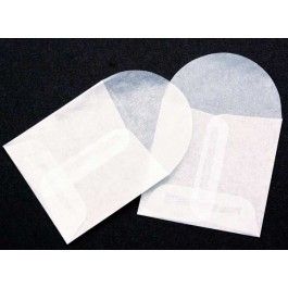 Pergamijn Envelopjes 5,5x5,5cm (100 stuks) [G8]