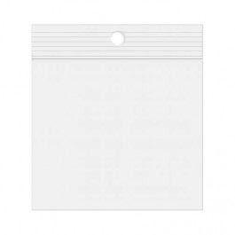 Gripzakken met Ophanggat 10x10cm PE 50 micron (100 stuks) [2PR44]
