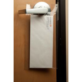 Sac poignée de porte en polypropylène basse densité 15.2 x 22.9cm (100 pièces) [DK1]