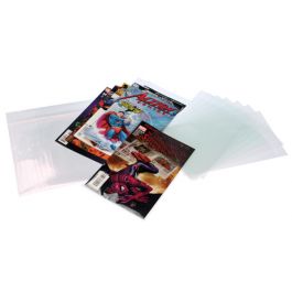 Zakken voor Stripboeken 23x30 + 4cm met beschermende sluiting (100 stuks) [COMIC7PC]