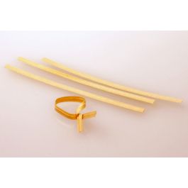 Bindstrips 15,2x0,4cm Kraft Papier (1000 stuks) [TT6KR]