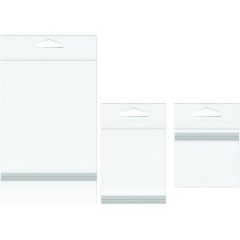Headerbags 16,4x11,7cm Hersluitbaar en Kristalhelder (100 stuks) [HB56S]