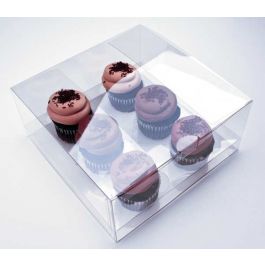 Cupcake Dozen voor 6 Cupcakes 22.9x22.9x10.2cm (100 Stuks) [CBS175]