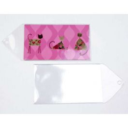 Boekenlegger Hoesjes 6,7x11,4cm (100 stuks) [HBM6]
