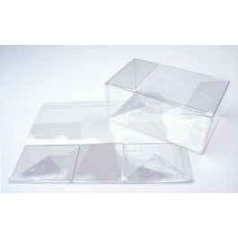 Plastiek Doosjes 10,8x4,1x10,8cm Autolock Bodem (25 stuks) [FPLB194]