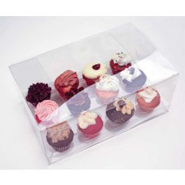 Cupcake Dozen voor 12 mini cupcakes of muffins 24.1x15.2x7.6cm (100 Stuks) [CBS178]