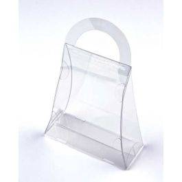 Plastiek Doosjes Handtas stijl 11x4,4x13,3cm Voedselveilig (25 stuks) [FS182]